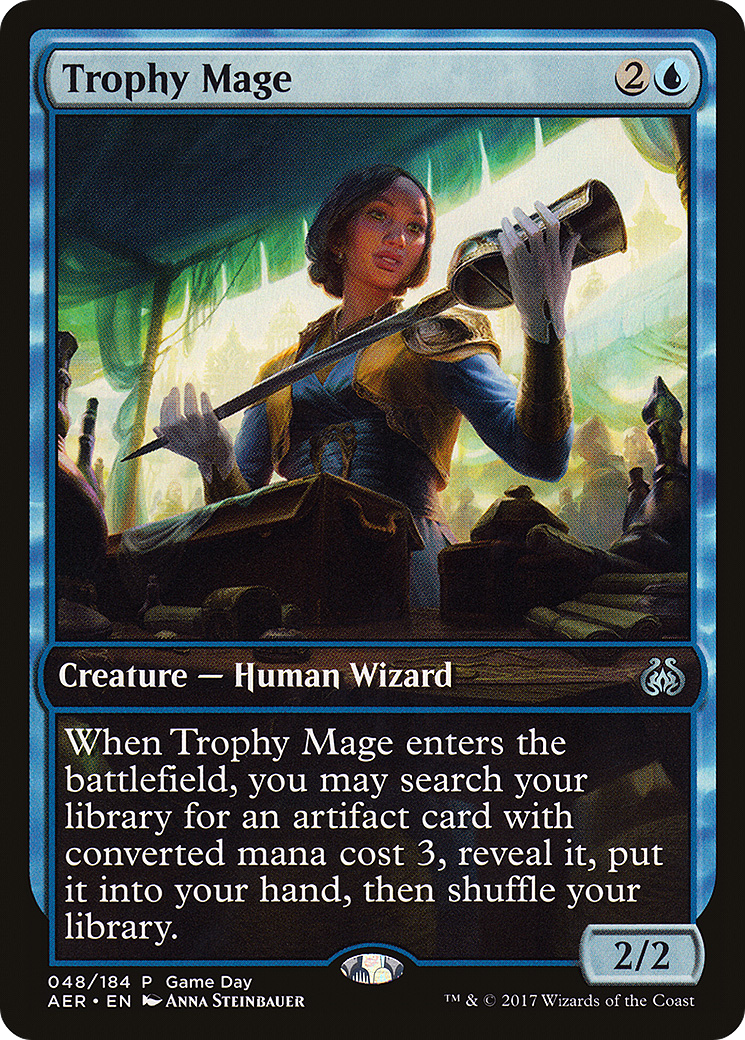 Trophy Mage (PAER-048) - Aether Revolt Promos