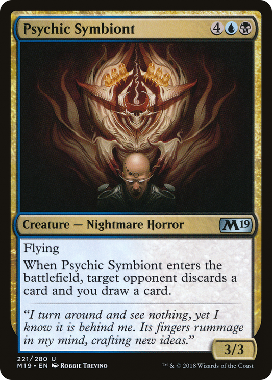 Psychic Symbiont (M19-221) - Core Set 2019