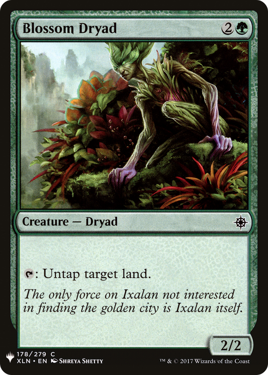 Blossom Dryad (LIST-XLN-178) - The List
