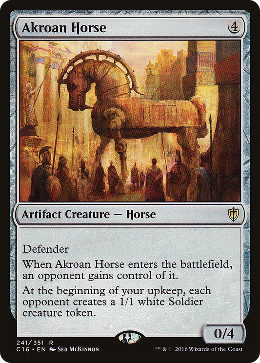 Akroan Horse (C16-241) - Commander 2016