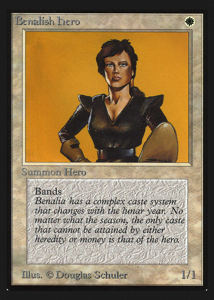 Benalish Hero (CEI-004) - Intl. Collectors' Edition