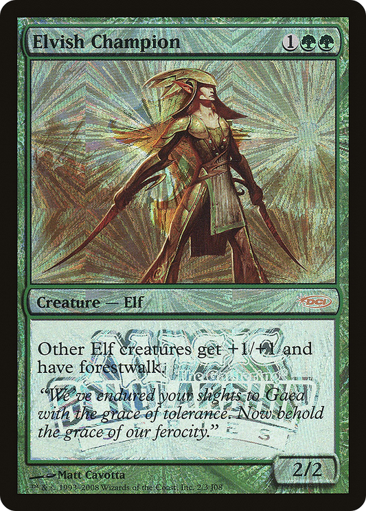 Elvish Champion (PSUS-017) - Junior Super Series Foil