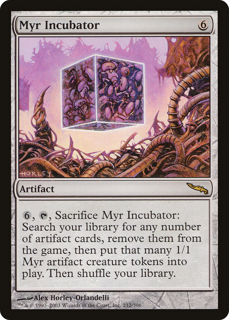 Myr Incubator (MRD-212) - Mirrodin Foil