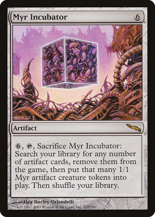 Myr Incubator (MRD-212) - Mirrodin Foil