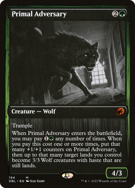 Primal Adversary (DBL-194) - Innistrad: Double Feature