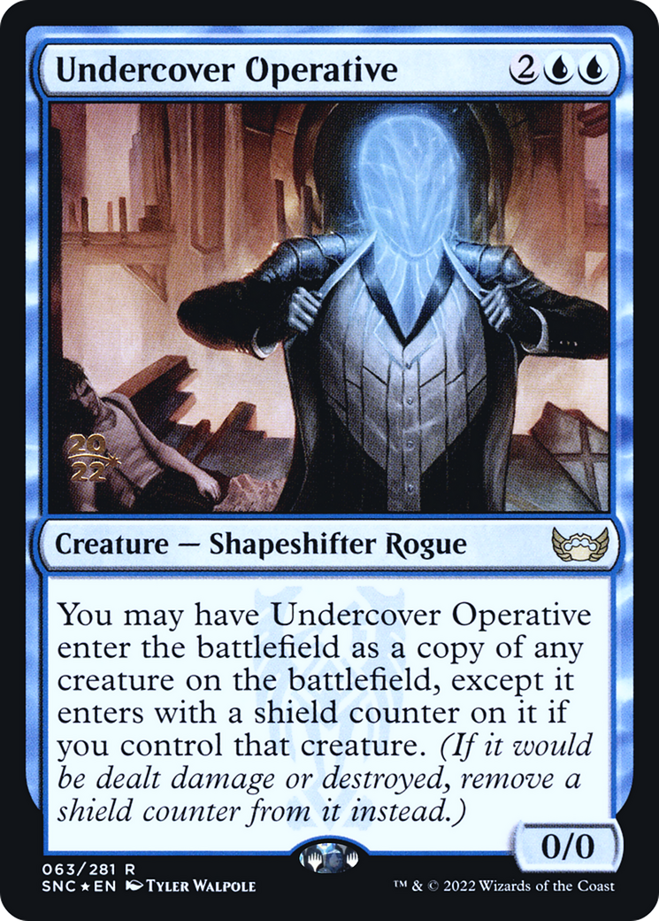 Undercover Operative (PSNC-63S) - Streets of New Capenna Promos Foil