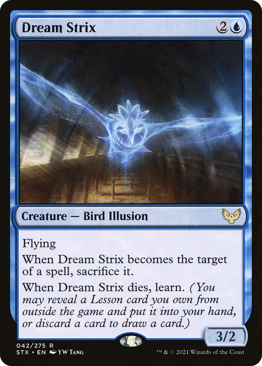 Dream Strix (STX-042) - Strixhaven: School of Mages Foil