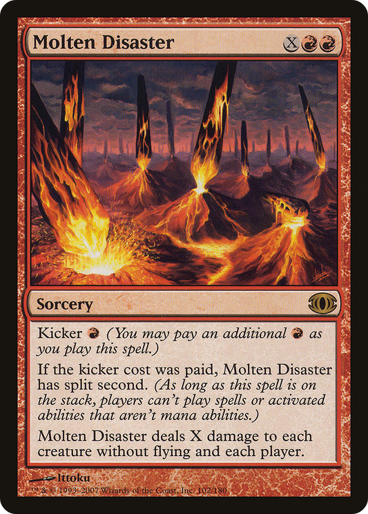 Molten Disaster (FUT-102) - Future Sight