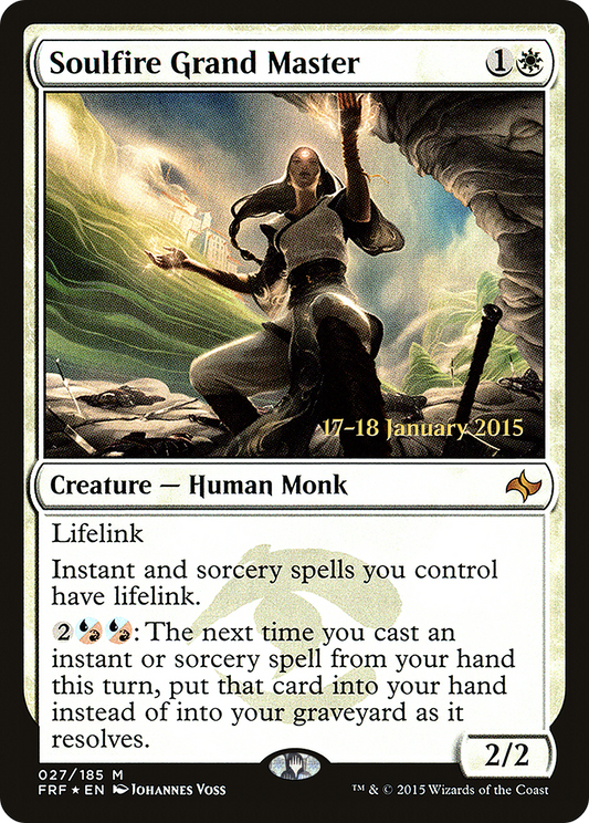 Soulfire Grand Master (PFRF-27S) - Fate Reforged Promos Foil