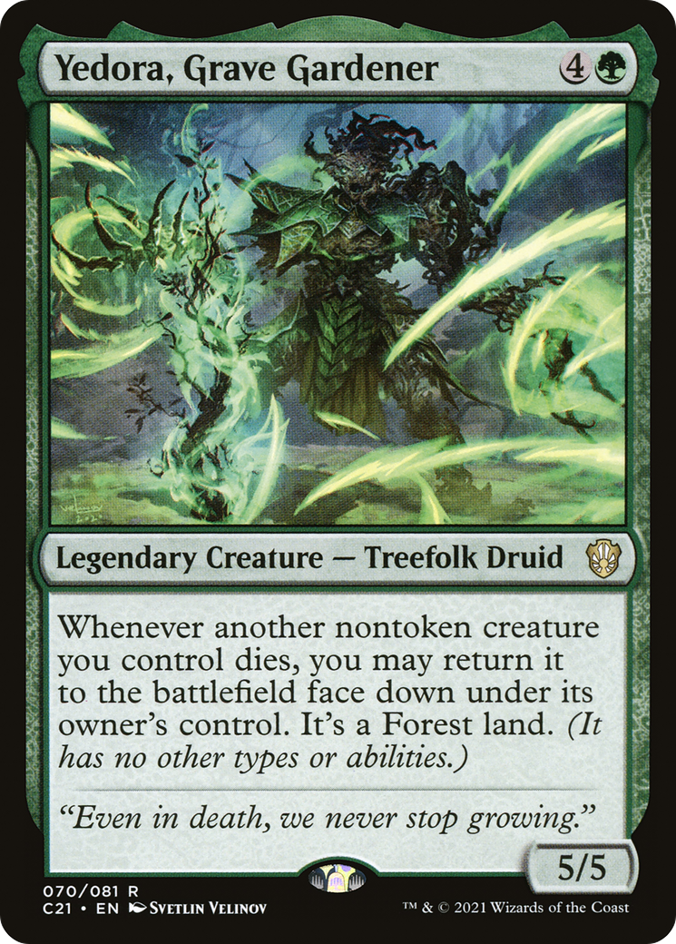 Yedora, Grave Gardener (C21-070) - Commander 2021