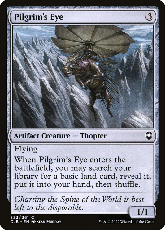 Pilgrim's Eye (CLB-333) - Commander Legends: Battle for Baldur's Gate Foil