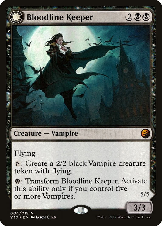 Bloodline Keeper // Lord of Lineage (V17-004) - From the Vault: Transform: (Double Faced Transform) Foil