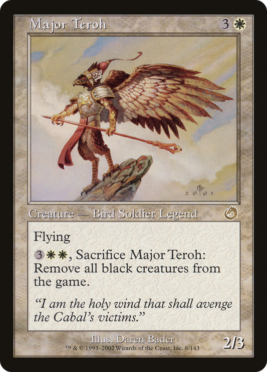 Major Teroh (TOR-008) - Torment Foil