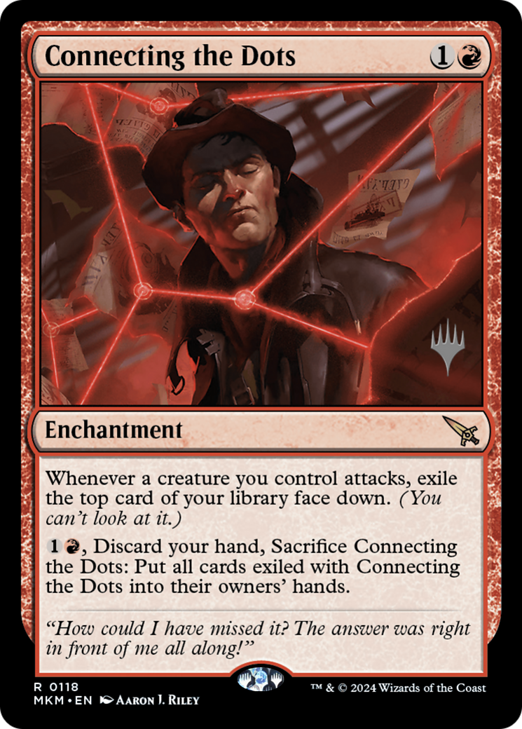 Connecting the Dots (PMKM-118P) - Murders at Karlov Manor Promos Foil