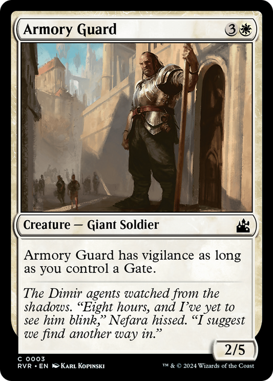 Armory Guard (RVR-003) - Ravnica Remastered