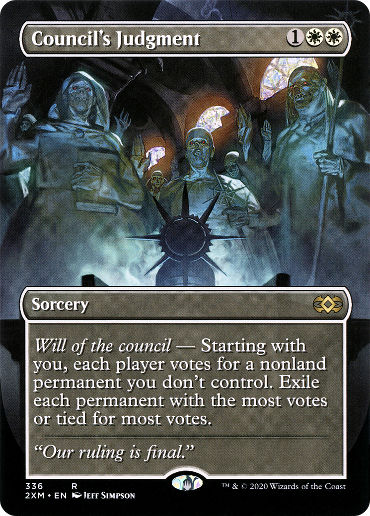 Council's Judgment  (Borderless)(2XM-336) - Double Masters