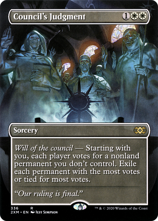 Council's Judgment  (Borderless)(2XM-336) - Double Masters