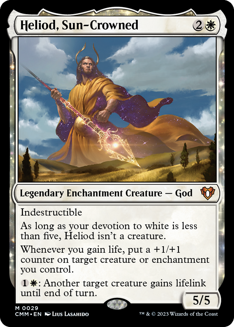 Heliod, Sun-Crowned (CMM-029) - Commander Masters