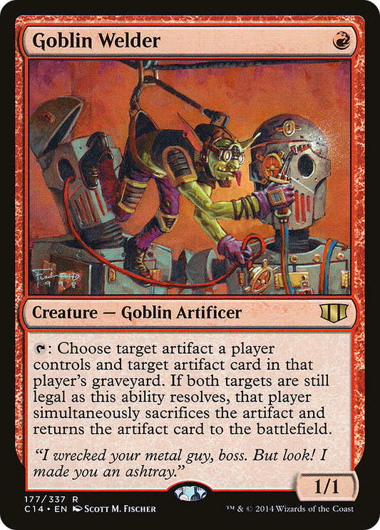 Goblin Welder (C14-177) - Commander 2014