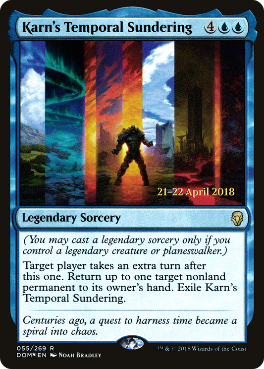 Karn's Temporal Sundering (PDOM-55S) - Dominaria Promos Foil