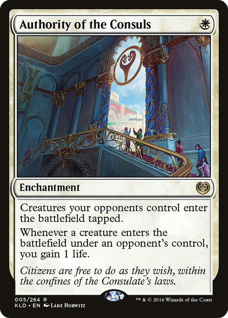 Authority of the Consuls (KLD-005) - Kaladesh Foil