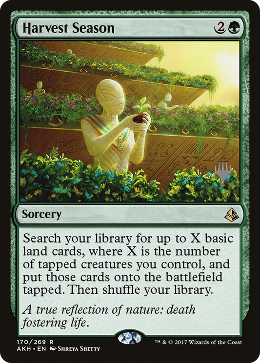 Harvest Season (PAKH-170P) - Amonkhet Promos