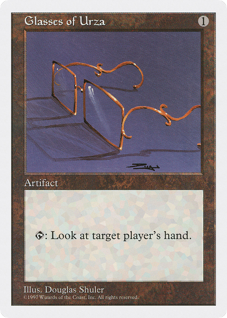 Glasses of Urza (5ED-374) - Fifth Edition