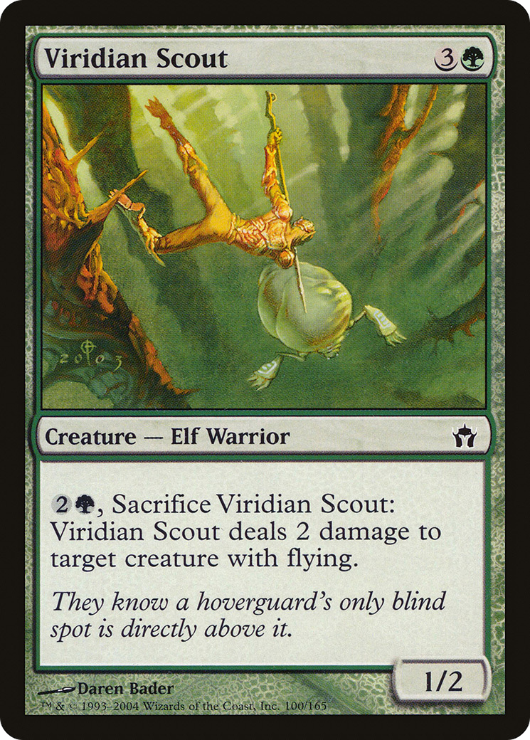 Viridian Scout (5DN-100) - Fifth Dawn Foil