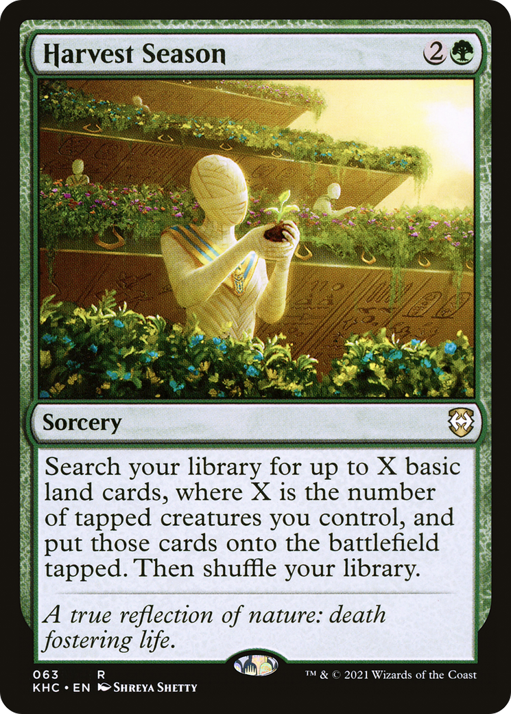 Harvest Season (KHC-063) - Kaldheim Commander