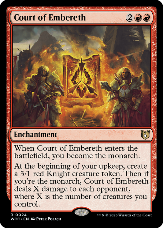 Court of Embereth (WOC-024) - Wilds of Eldraine Commander