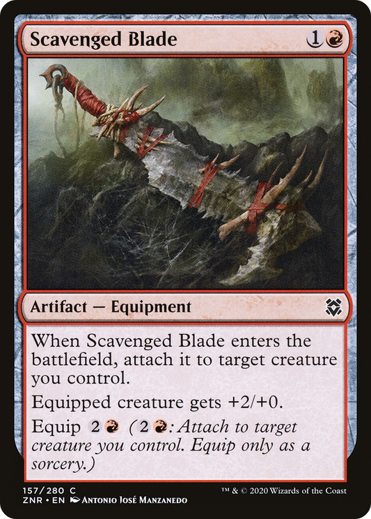 Scavenged Blade (ZNR-157) - Zendikar Rising