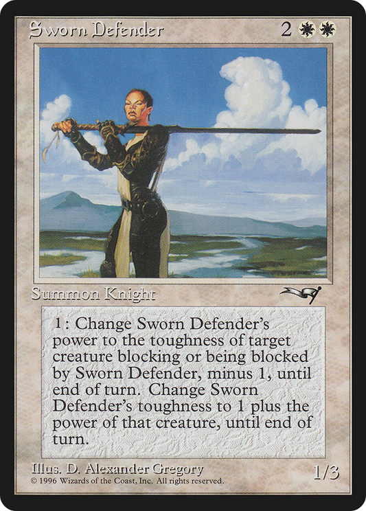 Sworn Defender (ALL-019) - Alliances