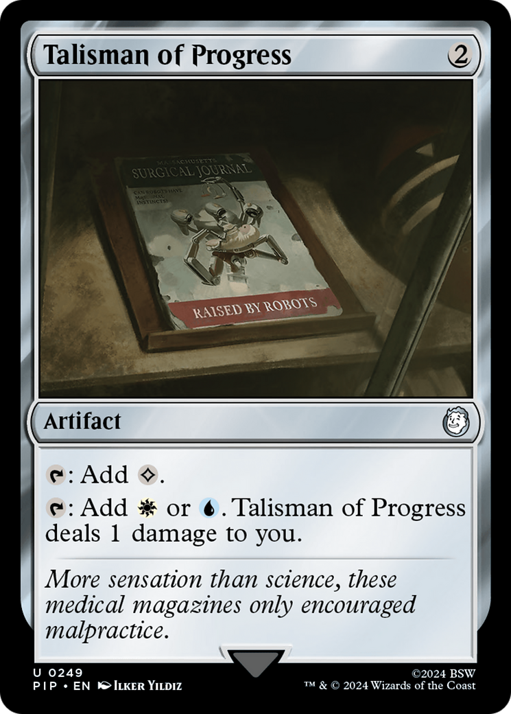 Talisman of Progress (PIP-249) - Fallout Foil