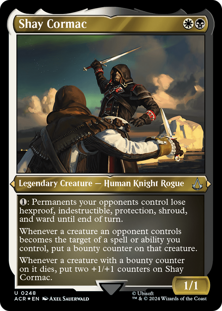 Shay Cormac (ACR-248) - Assassin's Creed Etched Foil