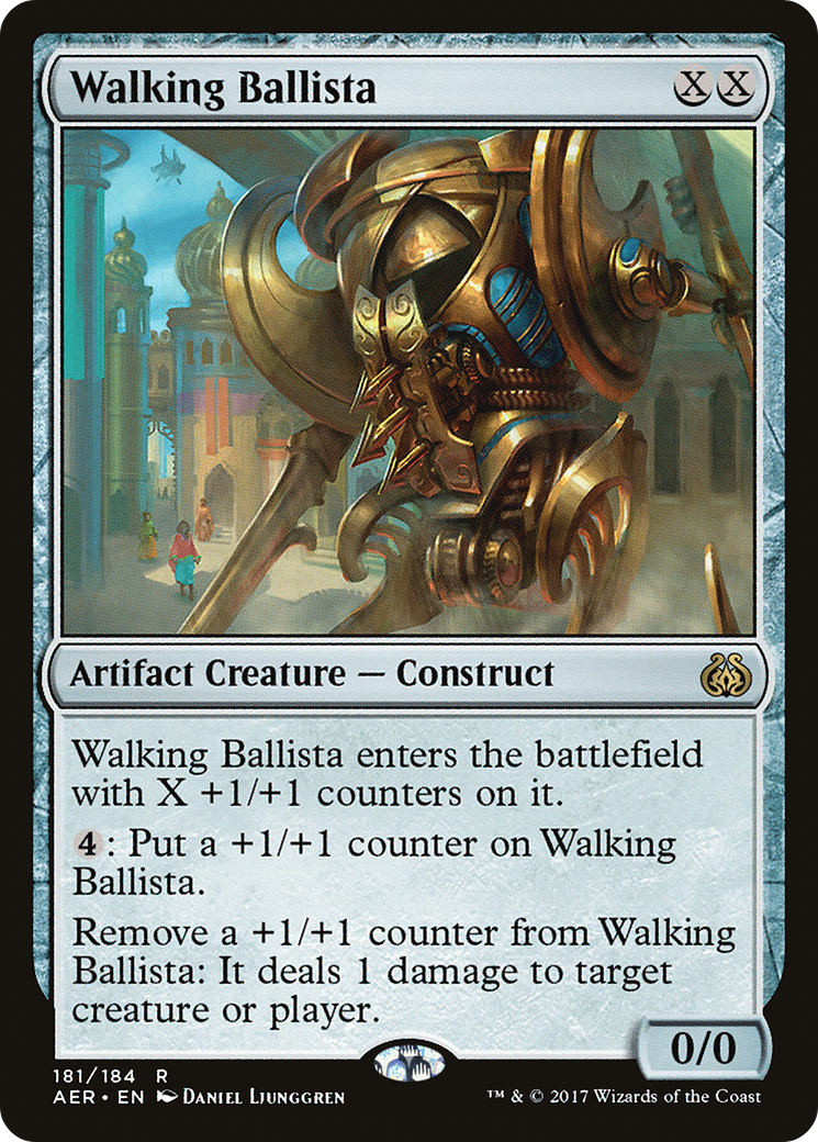 Walking Ballista (AER-181) - Aether Revolt Foil