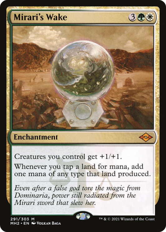 Mirari's Wake (MH2-291) - Modern Horizons 2 Foil