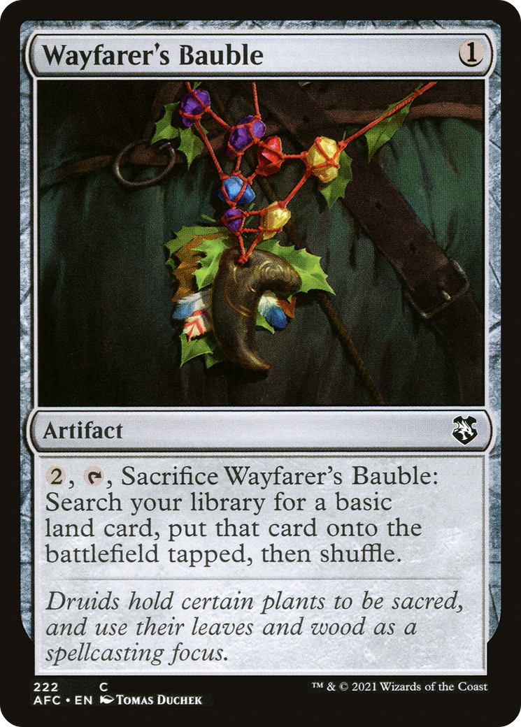 Wayfarer's Bauble (AFC-222) - Forgotten Realms Commander