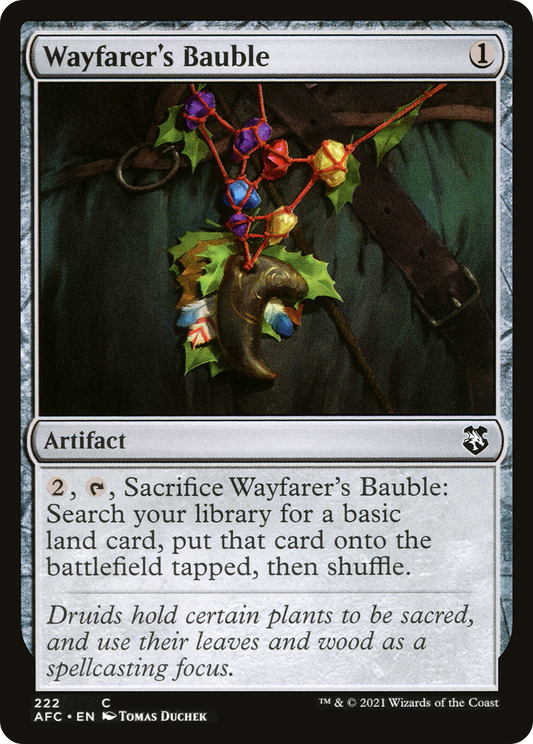 Wayfarer's Bauble (AFC-222) - Forgotten Realms Commander