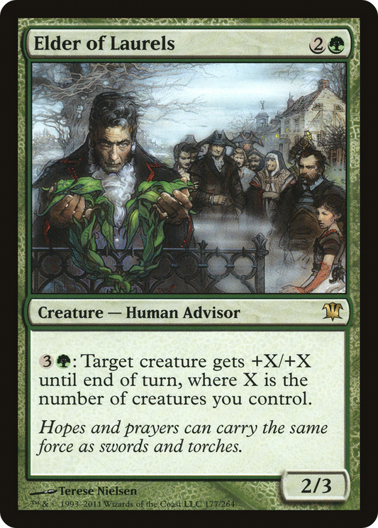 Elder of Laurels (ISD-177) - Innistrad