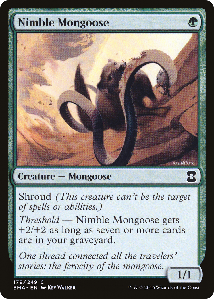 Nimble Mongoose (EMA-179) - Eternal Masters