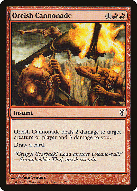 Orcish Cannonade (CNS-148) - Conspiracy