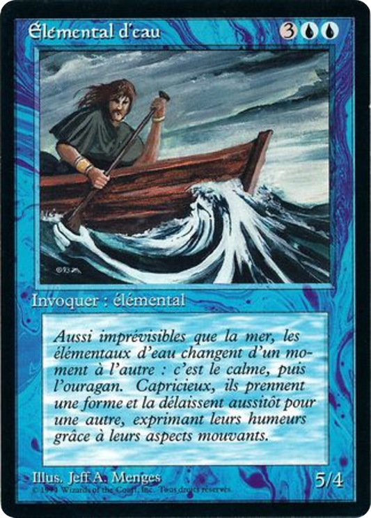 Water Elemental (FBB-092) - Foreign Black Border