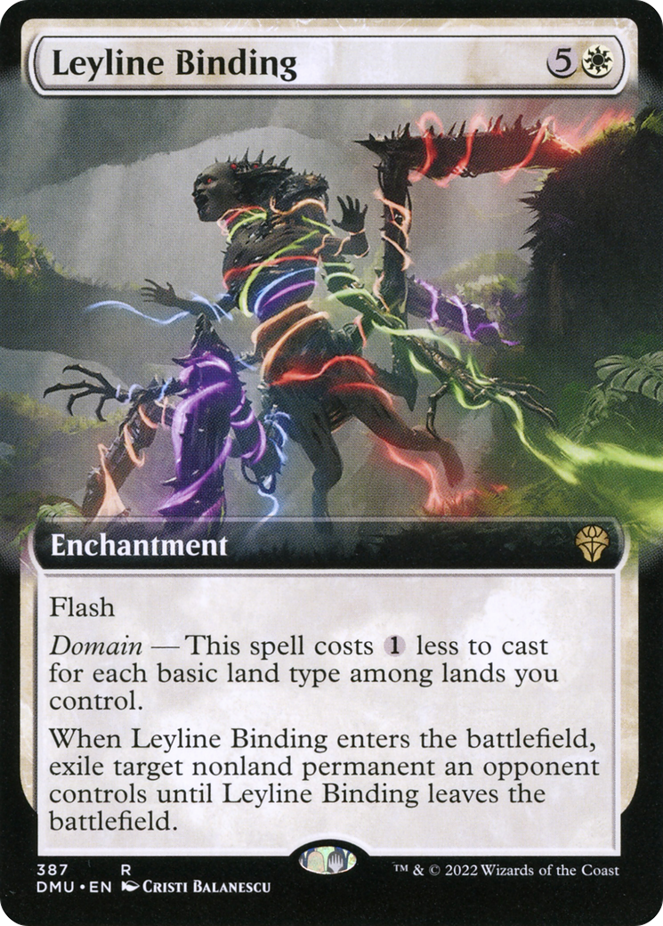 Leyline Binding (DMU-387) - Dominaria United: (Extended Art) Foil