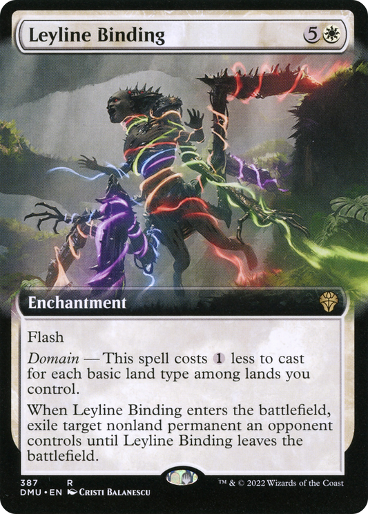 Leyline Binding (DMU-387) - Dominaria United: (Extended Art)