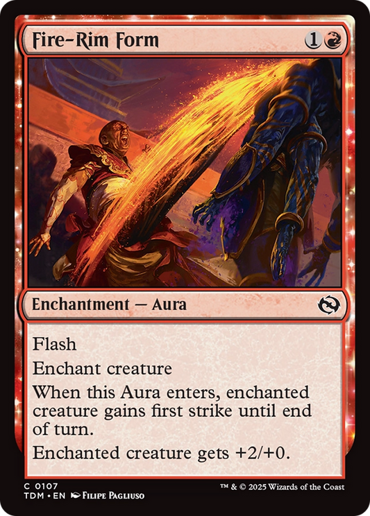 Fire-Rim Form (TDM-107) - Tarkir: Dragonstorm