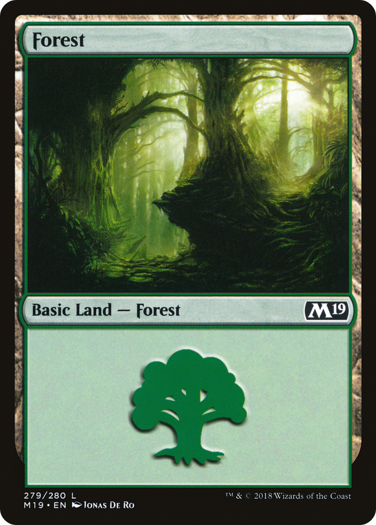 Forest (M19-279) - Core Set 2019