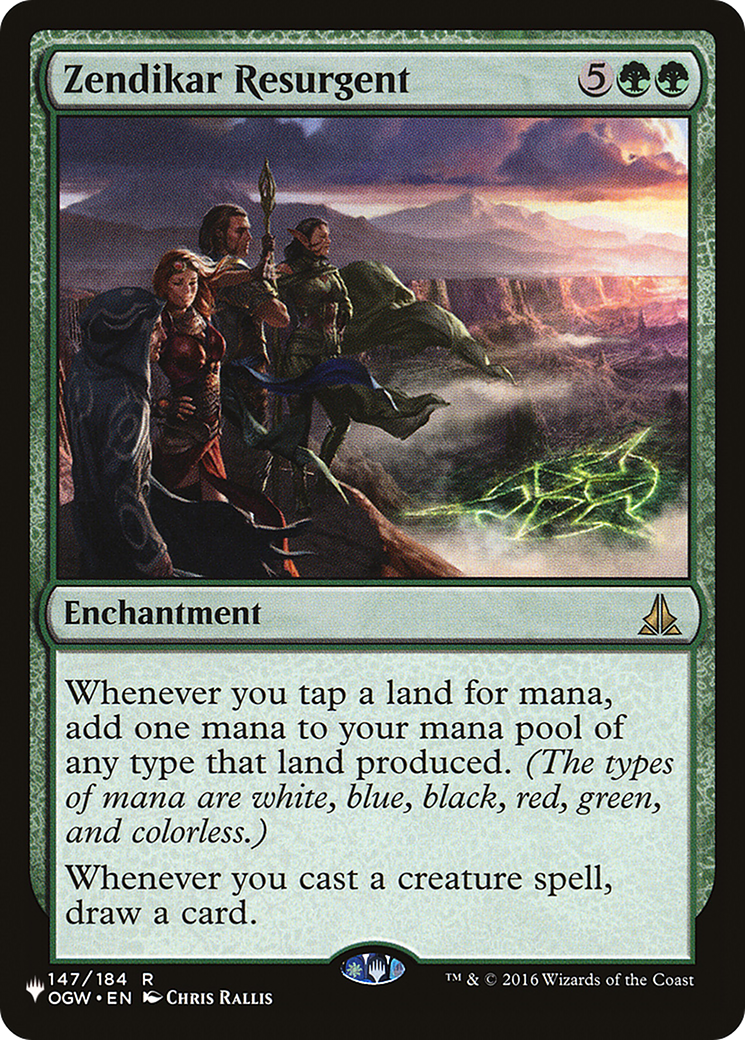 Zendikar Resurgent (PLST-OGW-147) - The List