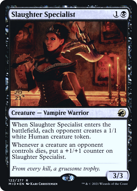 Slaughter Specialist (PMID-122S) - Innistrad: Midnight Hunt Promos Foil