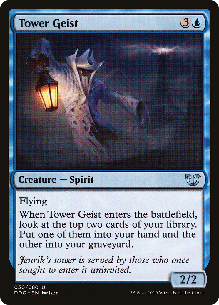 Tower Geist (DDQ-030) - Duel Decks: Blessed vs. Cursed