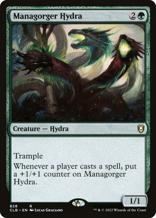 Managorger Hydra (CLB-828) - Commander Legends: Battle for Baldur's Gate